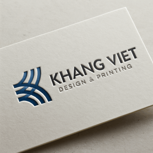 In Danh Thiếp Dập Nổi / Dập Chìm – Nâng Tầm Đẳng Cấp Tấm Name Card