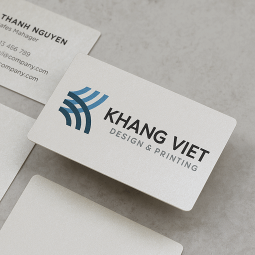 In Danh Thiếp Giấy Ngọc Trai – Sang Trọng Từng Chi Tiết, Nâng Tầm Thương Hiệu