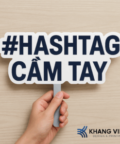 In Hashtag Cầm Tay – Tạo Điểm Nhấn Sáng Tạo Cho Sự Kiện & Truyền Thông