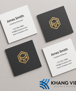 In Danh Thiếp Vuông – Phá Cách & Ấn Tượng Cho Thương Hiệu Cá Tính