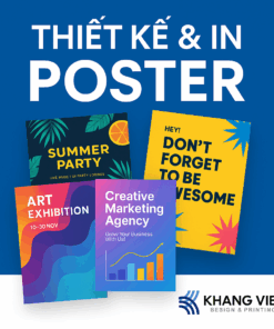 THIẾT KẾ & IN POSTER