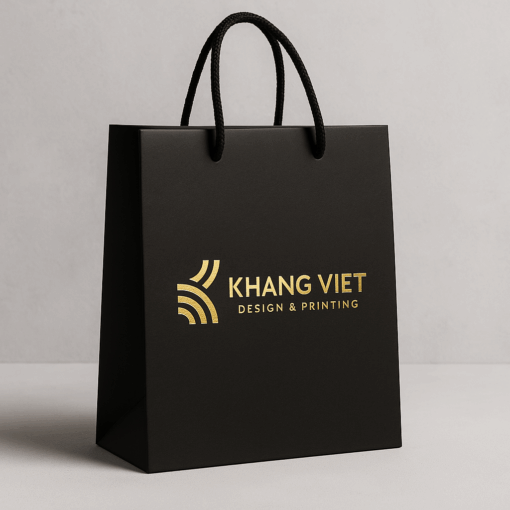 In Túi Giấy Ép Kim – Sang Trọng, Đẳng Cấp, Khẳng Định Thương Hiệu