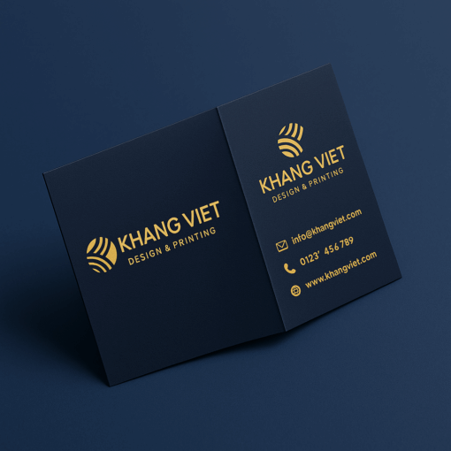 Danh Thiếp Gấp Đôi