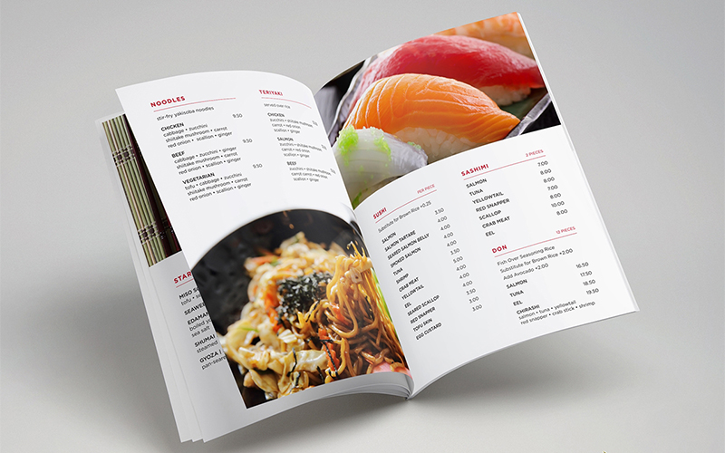 in menu