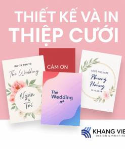 THIẾT KẾ VÀ IN THIỆP CƯỚI – KHỞI ĐẦU HOÀN HẢO CHO NGÀY TRỌNG ĐẠI