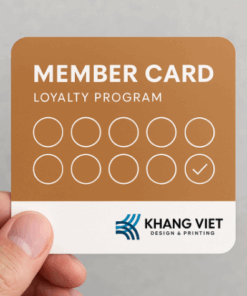 Thiết Kế & In Thẻ Tích Điểm