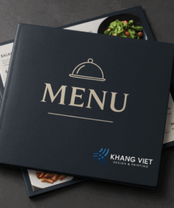 Thiết Kế & In Thực Đơn