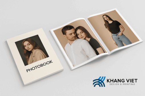 Photobook tạp chí bìa giấy art