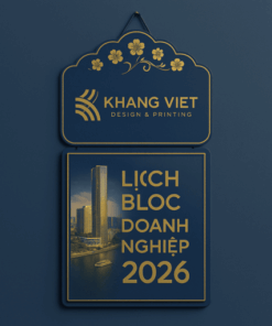Lịch Bloc Doanh Nghiệp 2026 – Quà Tặng Tri Ân Đẳng Cấp